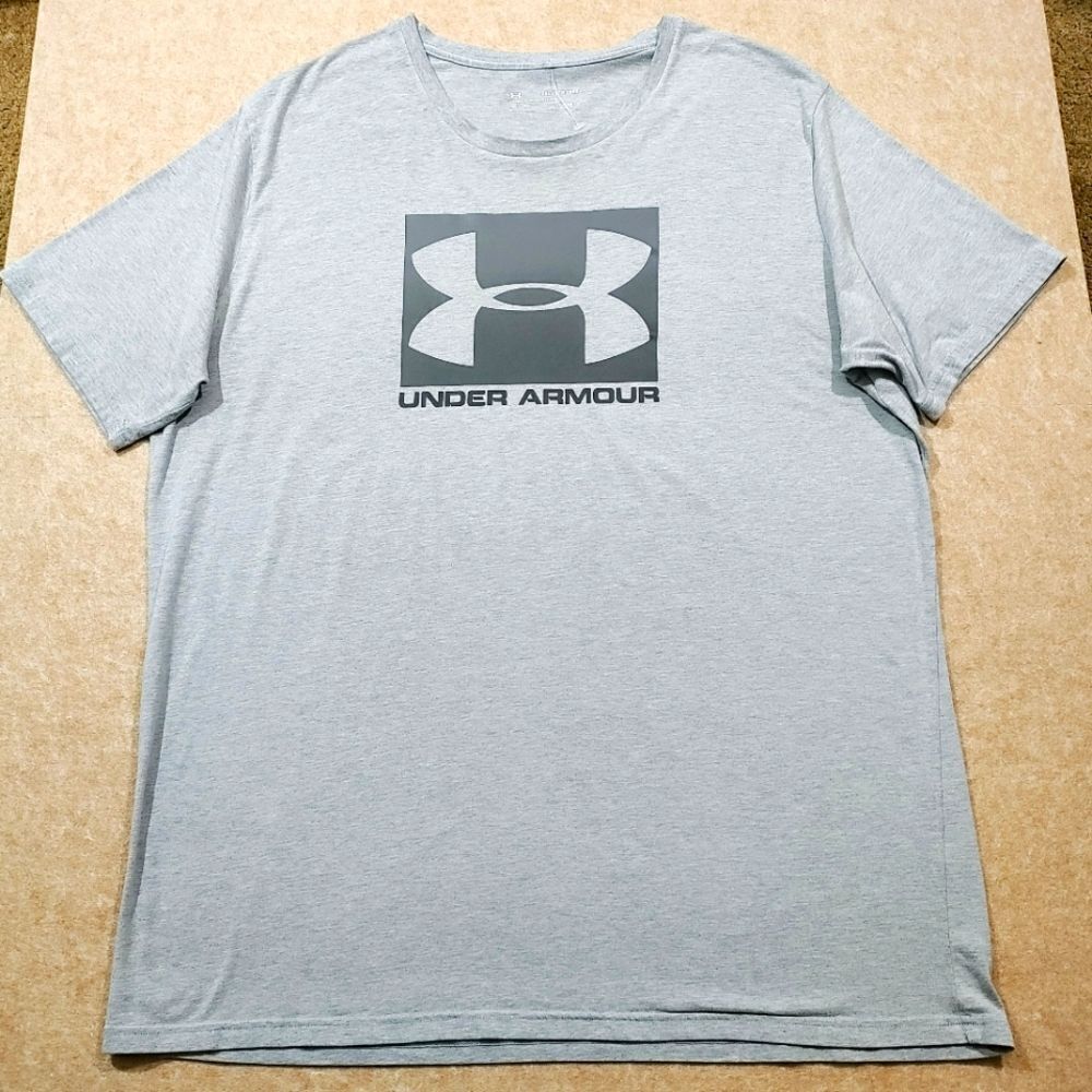 Under Armour Loose Fit Men's Gray T-Shirt #5